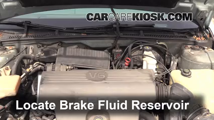 1995 Buick Riviera 3.8L V6 Brake Fluid Check Fluid Level